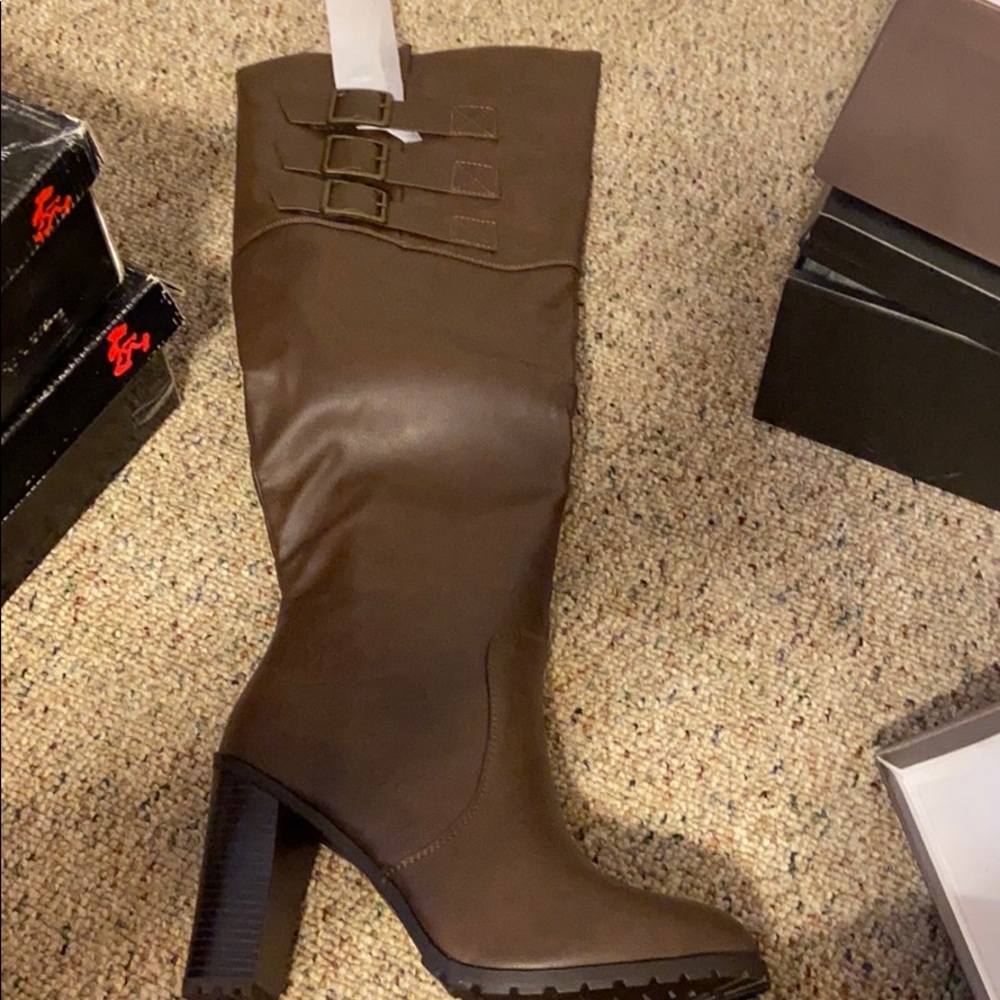 Brown boots
